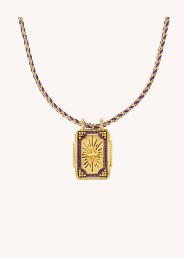 COLLIER - PURPLE MYSTIC BOHEME