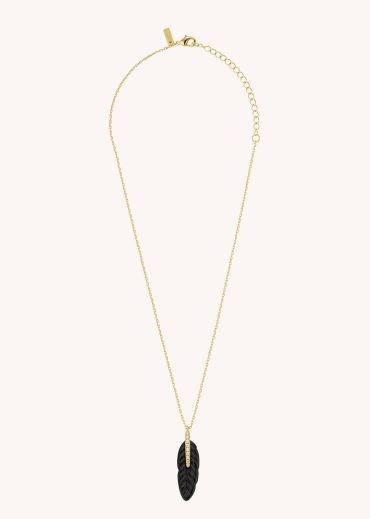 COLLIER - BLACK PLUME