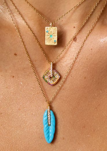 - TURQUOISE PLUME