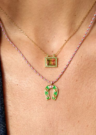 - GREEN MINI HORSESHOE