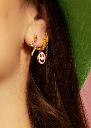GRIGRI D'OREILLES - PINK SMILE