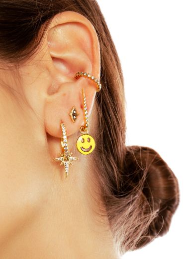 GRIGRI D'OREILLES - YELLOW SMILE