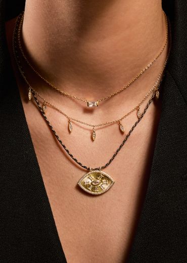 COLLIER - BLACK TILAK