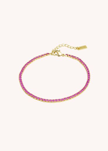 BRACELET - FUCHSIA TENNIS