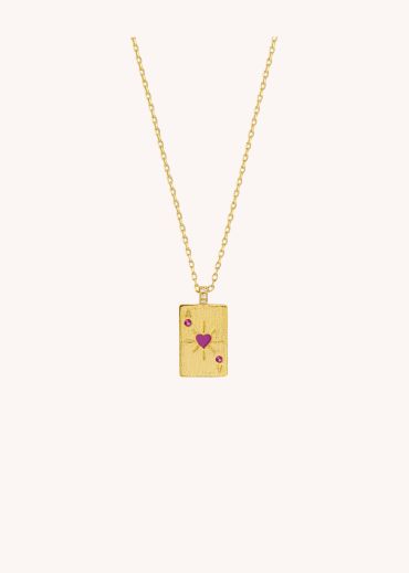 COLLIER - ACE OF HEART