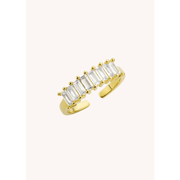 Bague baguette best sale