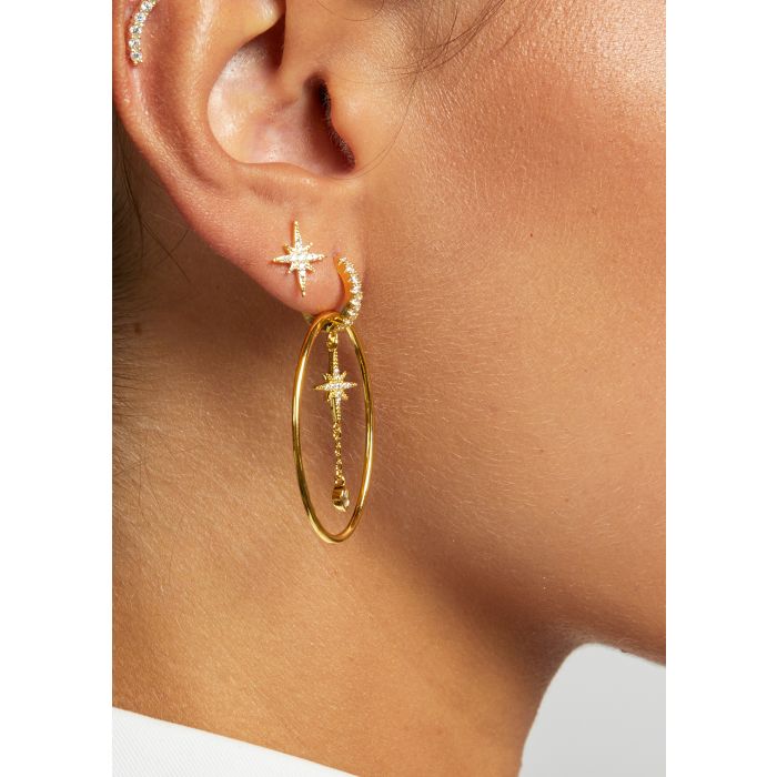EARRINGS ROYAL DIWALI MYA BAY earrings with fine stones MYA BAY