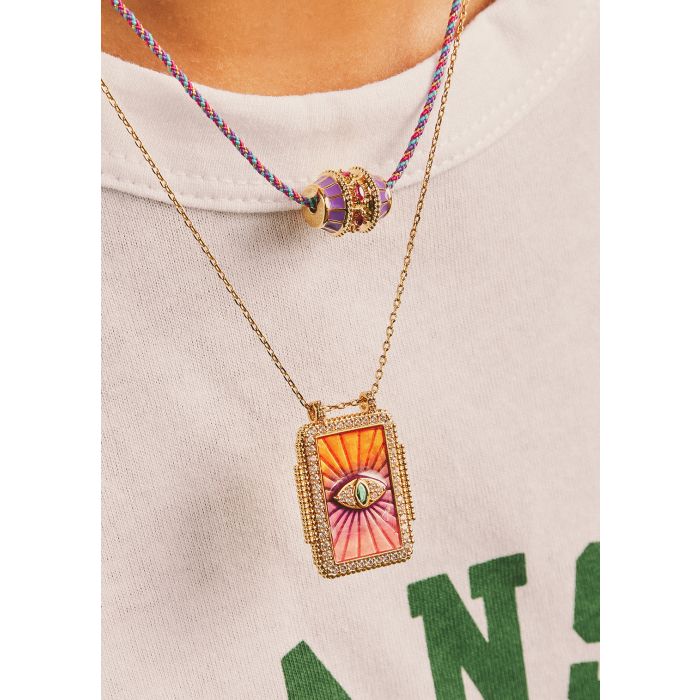 teardrop plate necklace | IRIEBEACH