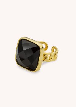 BAGUE - SMOKED STONE