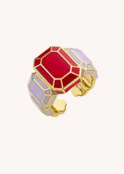 BAGUE - RED BIG DIAMOND