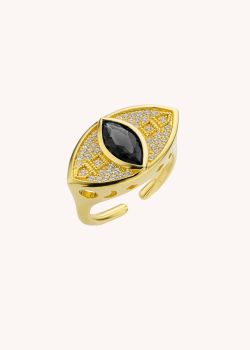 RING - BLACK OJO