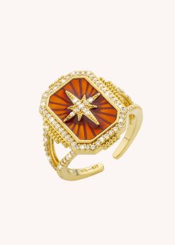 RING - TERRACOTTA DIWALI BOHEME