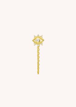 BOUCLES D'OREILLES - LITTLE EYE CHAIN