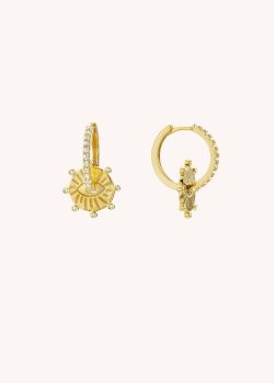 BOUCLES D'OREILLES - EYE HOOPS