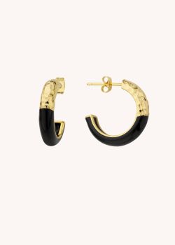 EARRINGS - BLACK CANDY