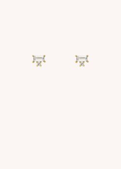 BOUCLES D'OREILLES - BAGUETTE