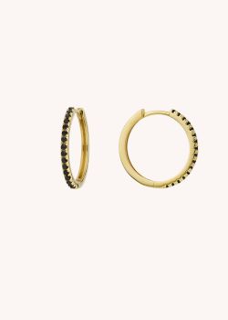 EARRINGS - BLACK LOVELY DELHI