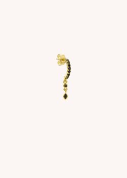 BOUCLES D'OREILLES - BLACK GATSBY