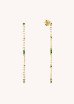 BOUCLES D'OREILLES - GREEN MADISON