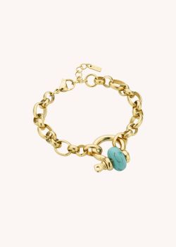 BRACELET - MIAMI TURQUOISE DONUT