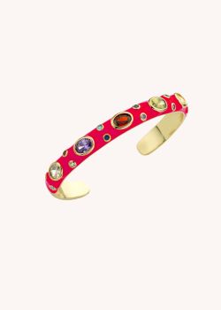 BRACELET - FUCHSIA CANDY STONE