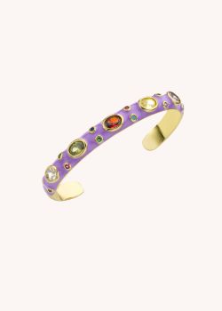 BRACELET - PURPLE CANDY STONE