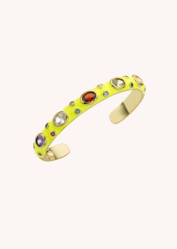 BRACELET - YELLOW CANDY STONE
