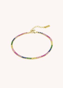 BRACELET - PARTY RAINBOW TENNIS
