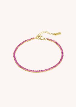 BRACELET - FUCHSIA TENNIS