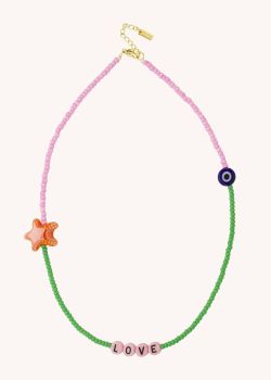 NECKLACE - PINK LOVE