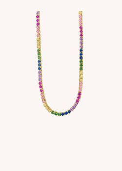 COLLIER - PARTY RAINBOW TENNIS