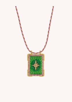 NECKLACE - GREEN DIWALI BOHEME