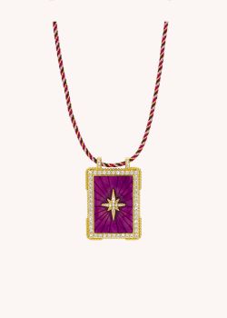 COLLIER - PURPLE DIWALI BOHEME