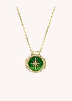 NECKLACE - GREEN DIWALI BOHO