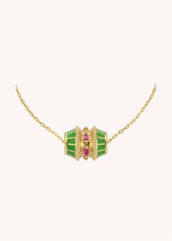 COLLIER - GREEN TALISMAN