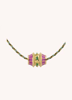 COLLIER - FUCHSIA TALISMAN