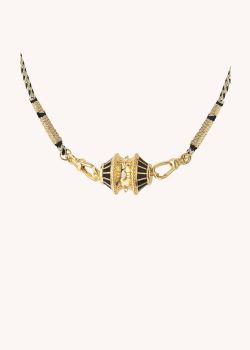 COLLIER - BIG TALISMAN BLACK
