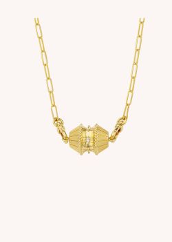 NECKLACE - GOLD BIG TALISMAN