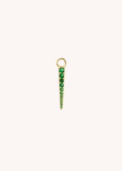 EARRINGS GRIGRI - GREEN ICE PICK